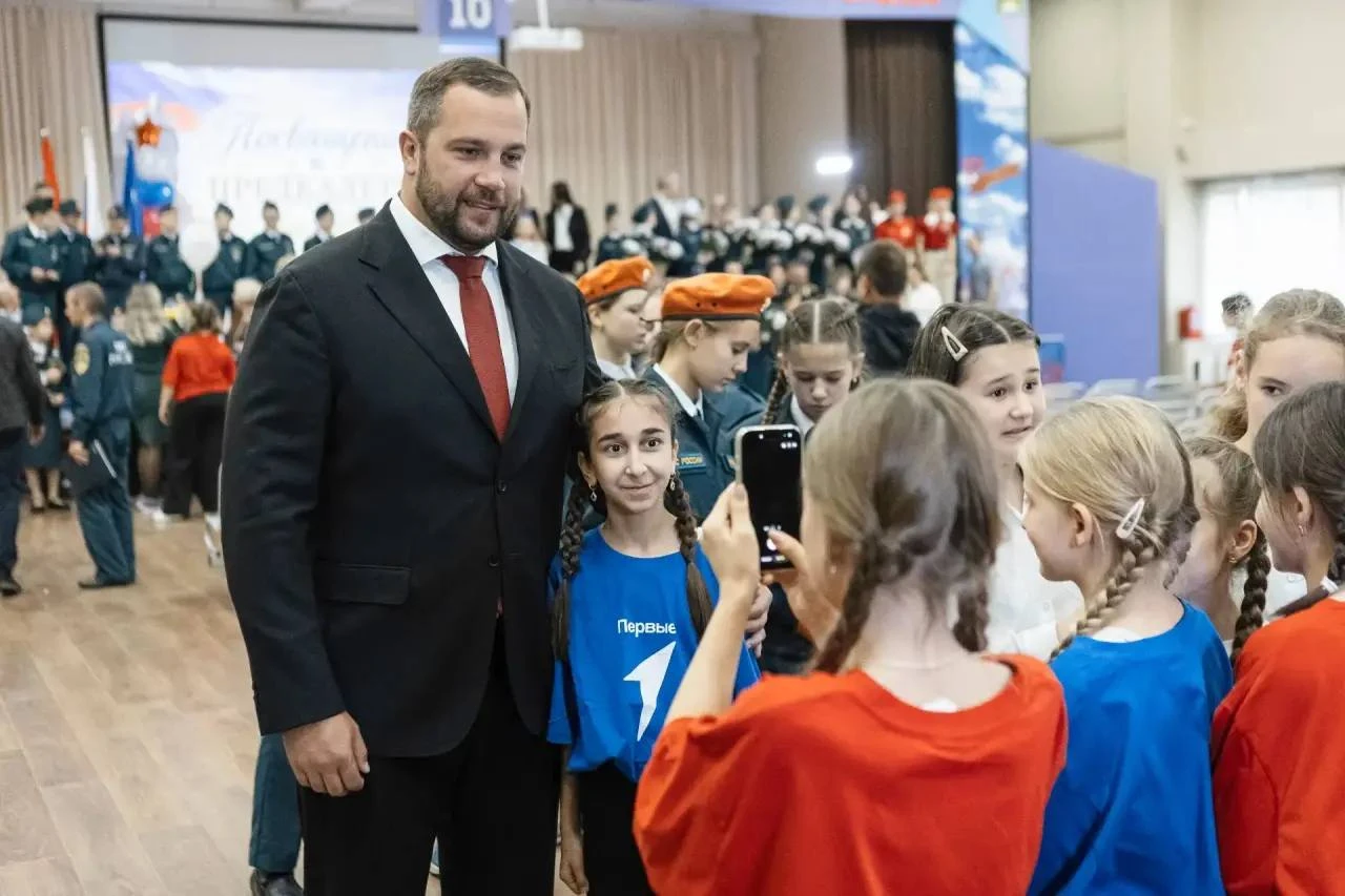 В Чехове посвятили в предкадеты учеников 5‑К класса школы №10 им. С.Н. Воронина