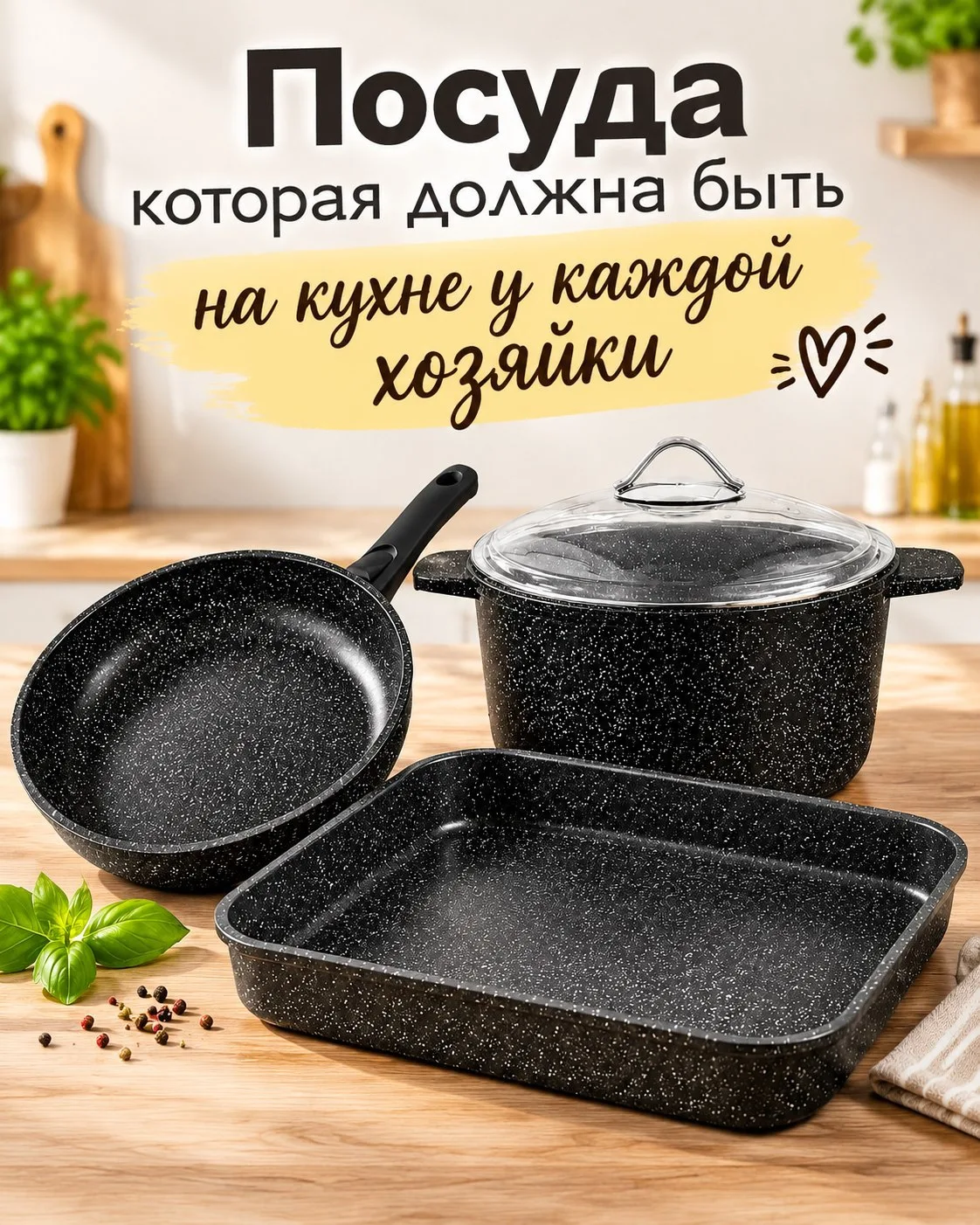 5 незаменимых помощников для вкусных блюд и комфортной готовки! 🥰