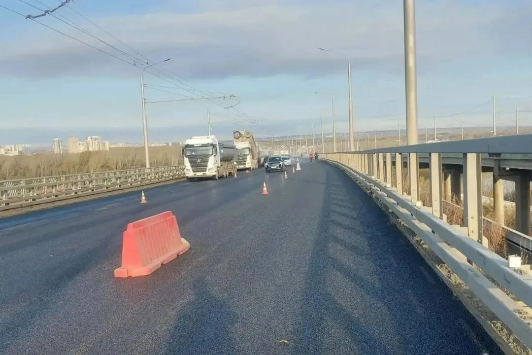 На Затонском мосту в Уфе почти завершили ремонт
