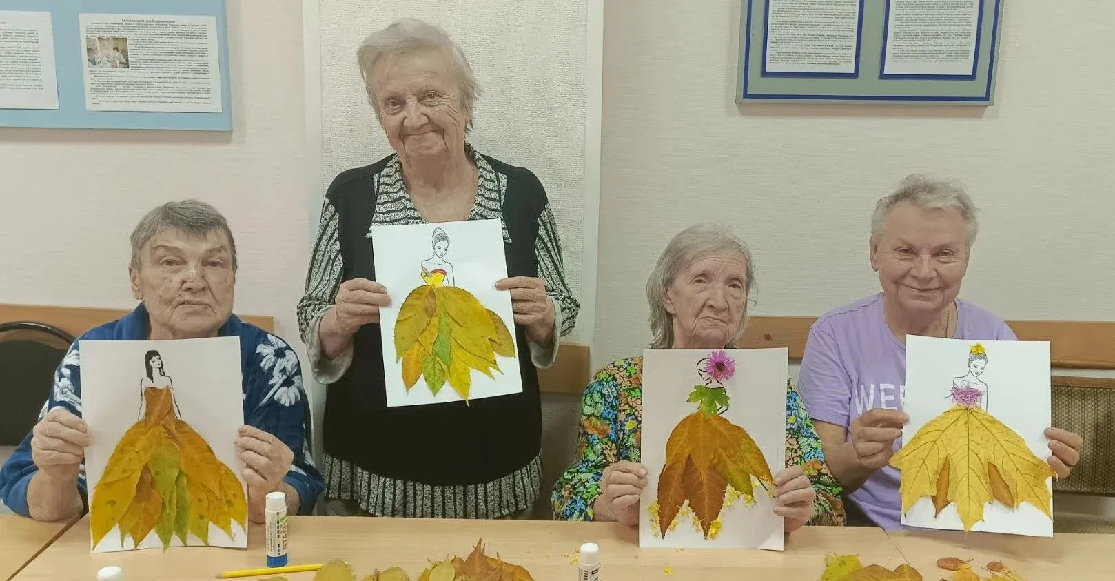 🍁В творческой мастерской социально-реабилитационного отделения филиала  КЦСОН г. Сарат...