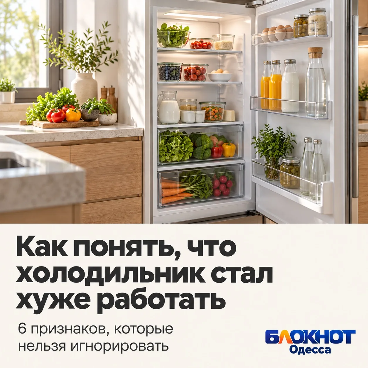 ❄️ 6 признаков, что холодильник стал хуже работать