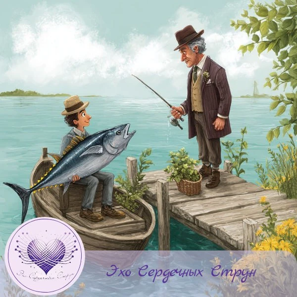 Притча «Бизнесмен и рыбак» 🐟