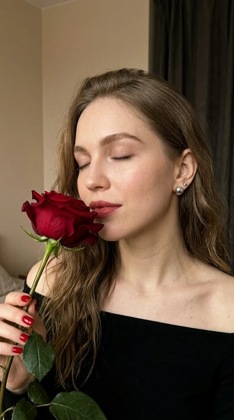 ПОНЮХАЛА РОЗУ И ЗАБЫЛА ПРО ВСЁ🌹