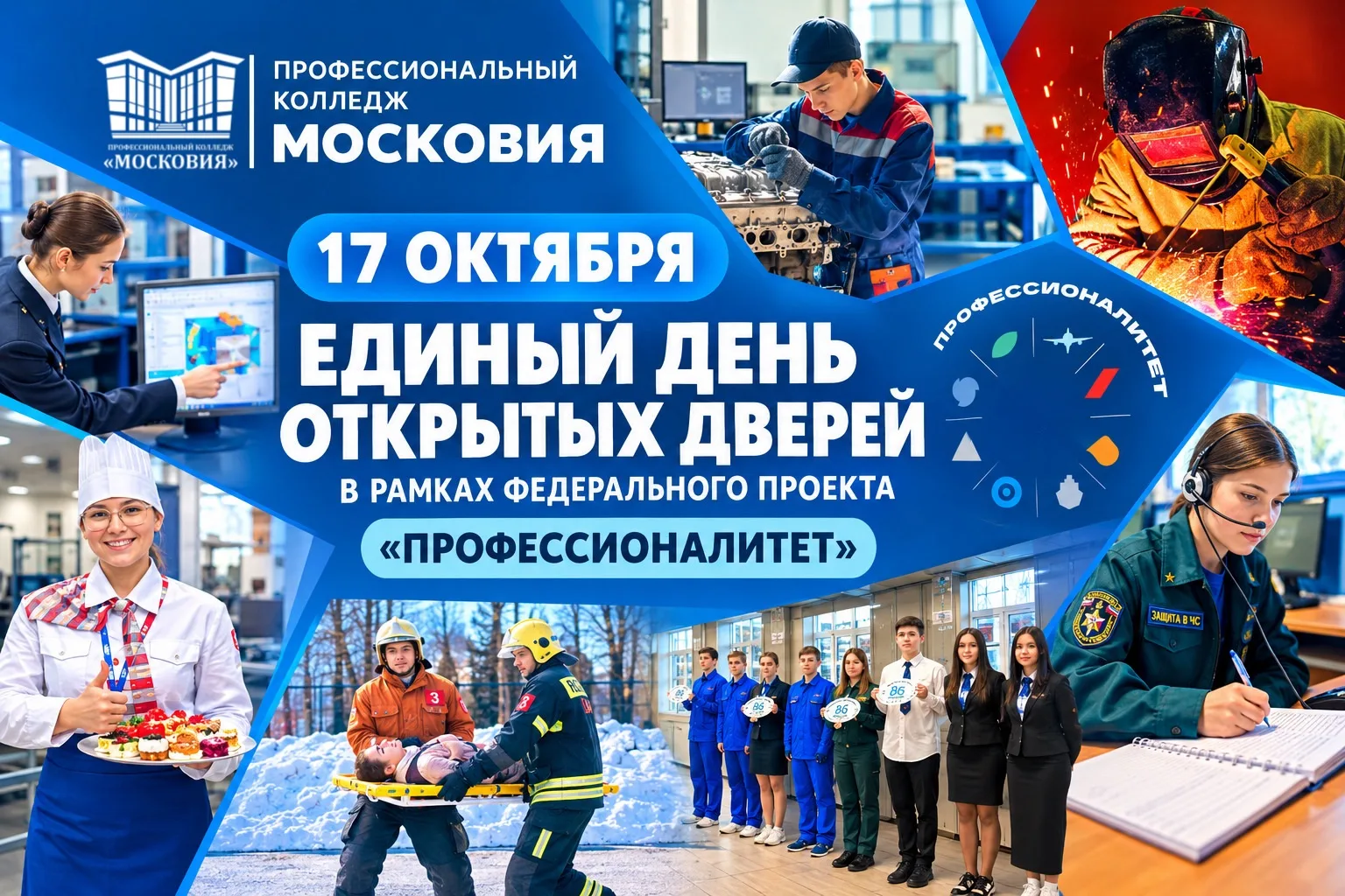 🎓 ЕДИНЫЙ ДЕНЬ ОТКРЫТЫХ ДВЕРЕЙ В «МОСКОВИЯ»