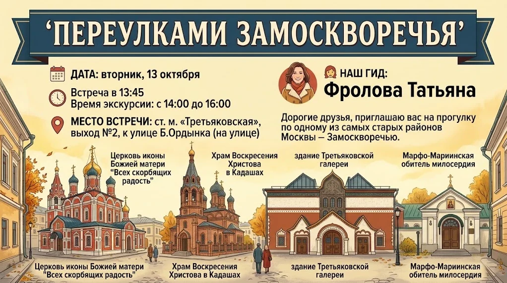 «ПЕРЕУЛКАМИ ЗАМОСКВОРЕЧЬЯ»