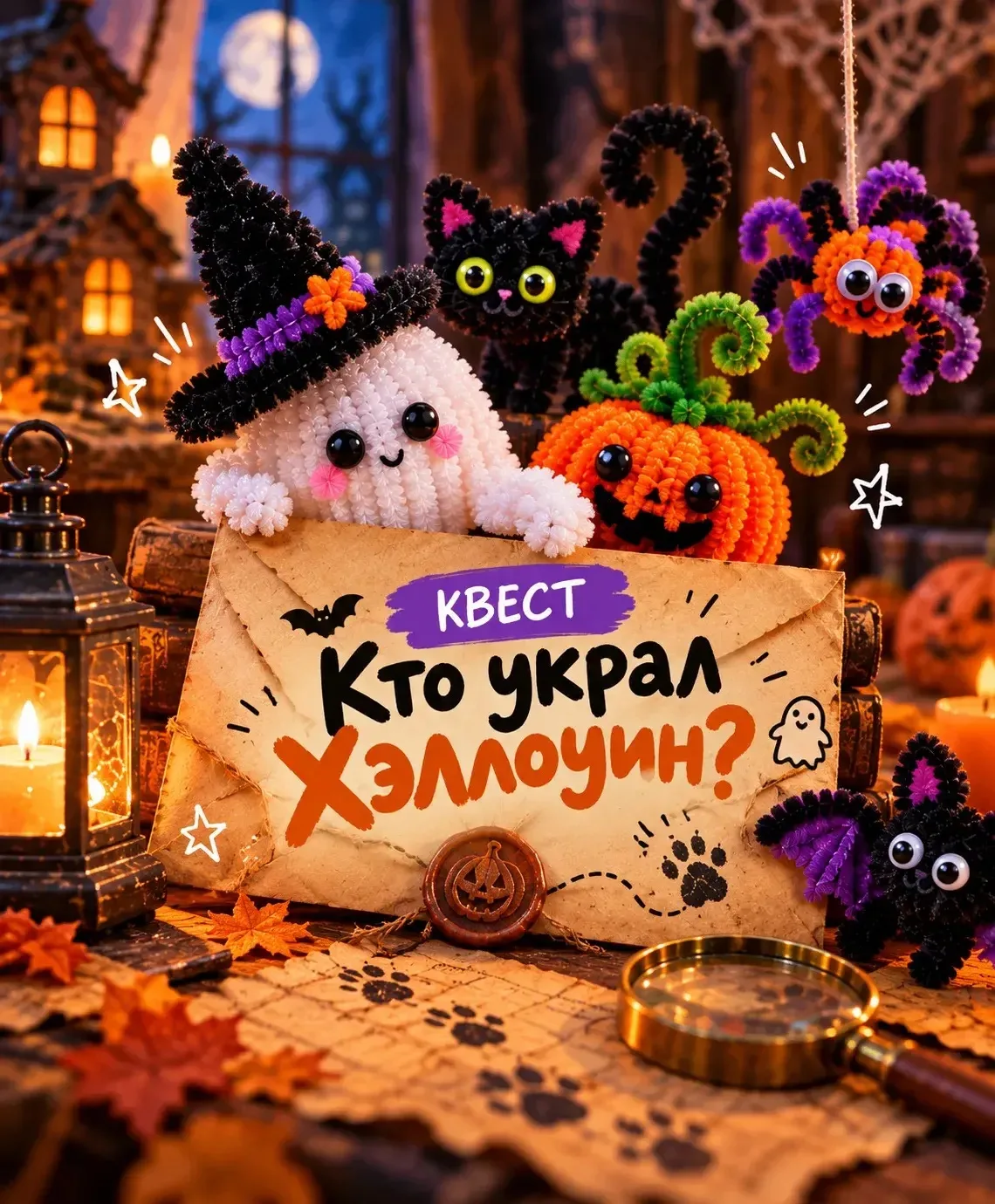 👻 ДЕНЬ 1. ТАИНСТВЕННОЕ ПИСЬМО