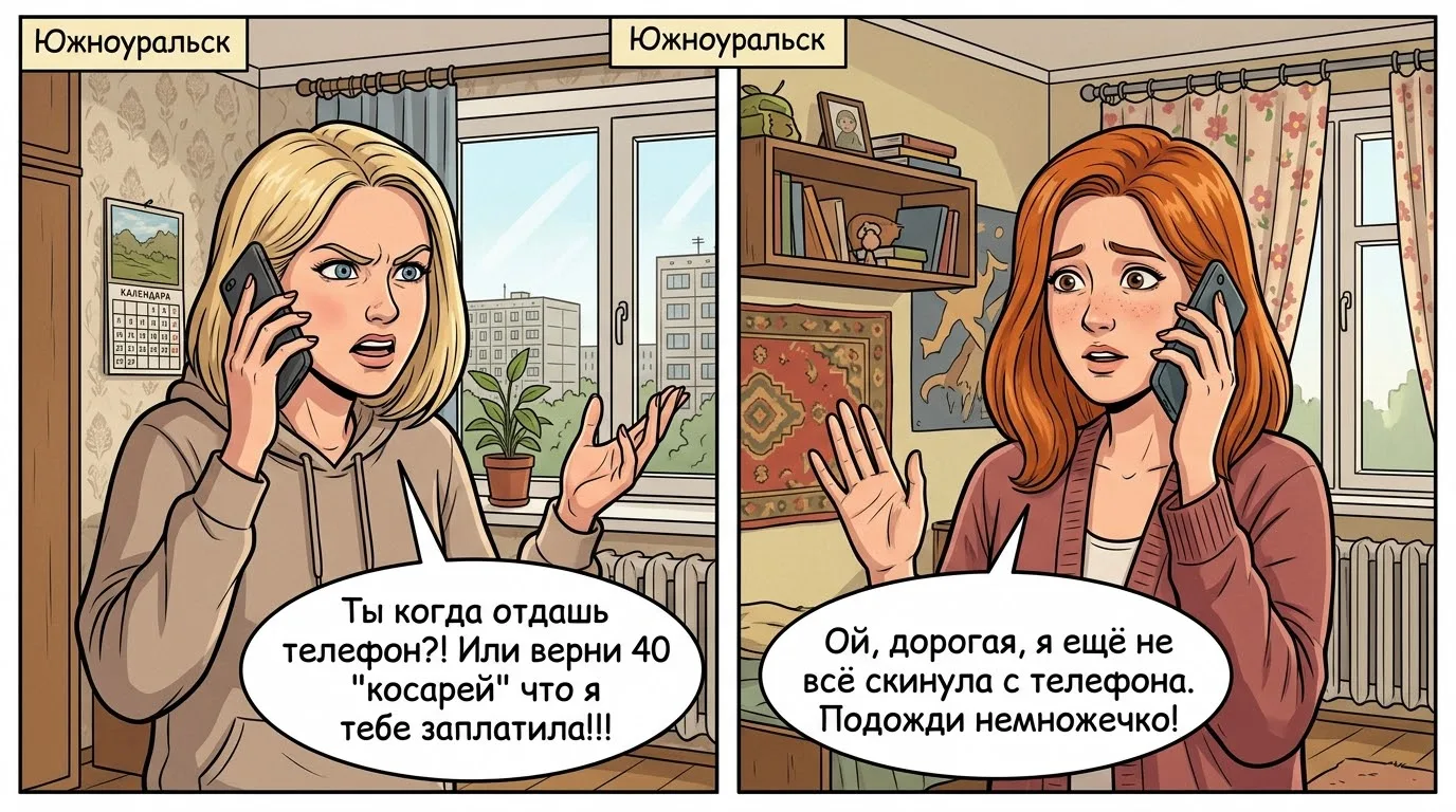 😲 Подруга выманила 40 000 рублей под видом продажи телефона — и месяцами не отдавала г...
