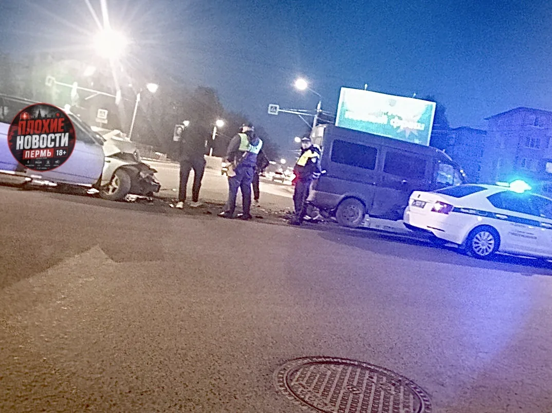 🚨 ДТП в Индустриальном районе Перми