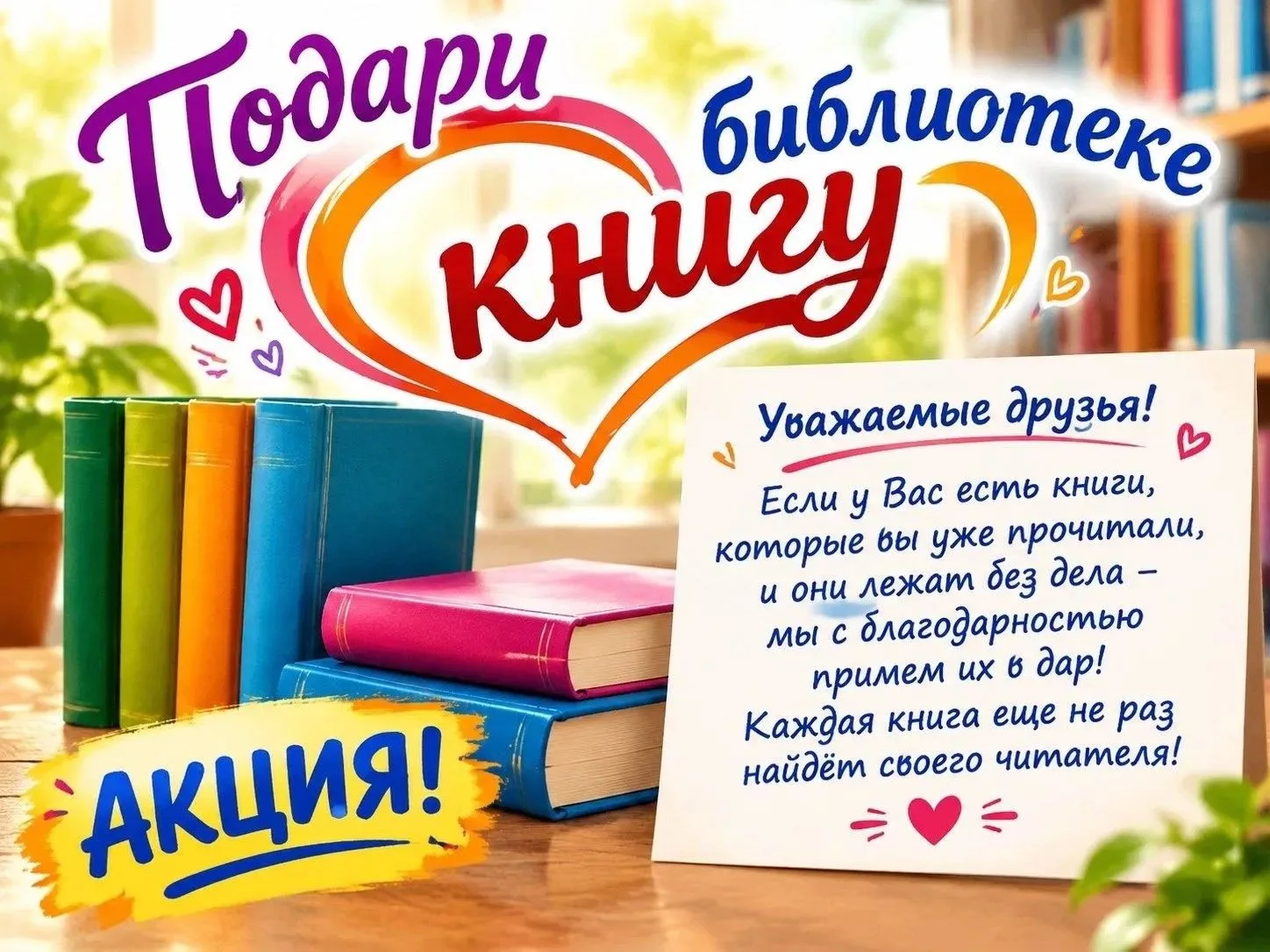 Октябрь — Международный месяц школьных библиотек!