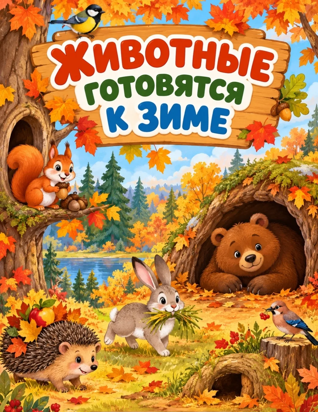 Лес наполнен стрекотаньем,