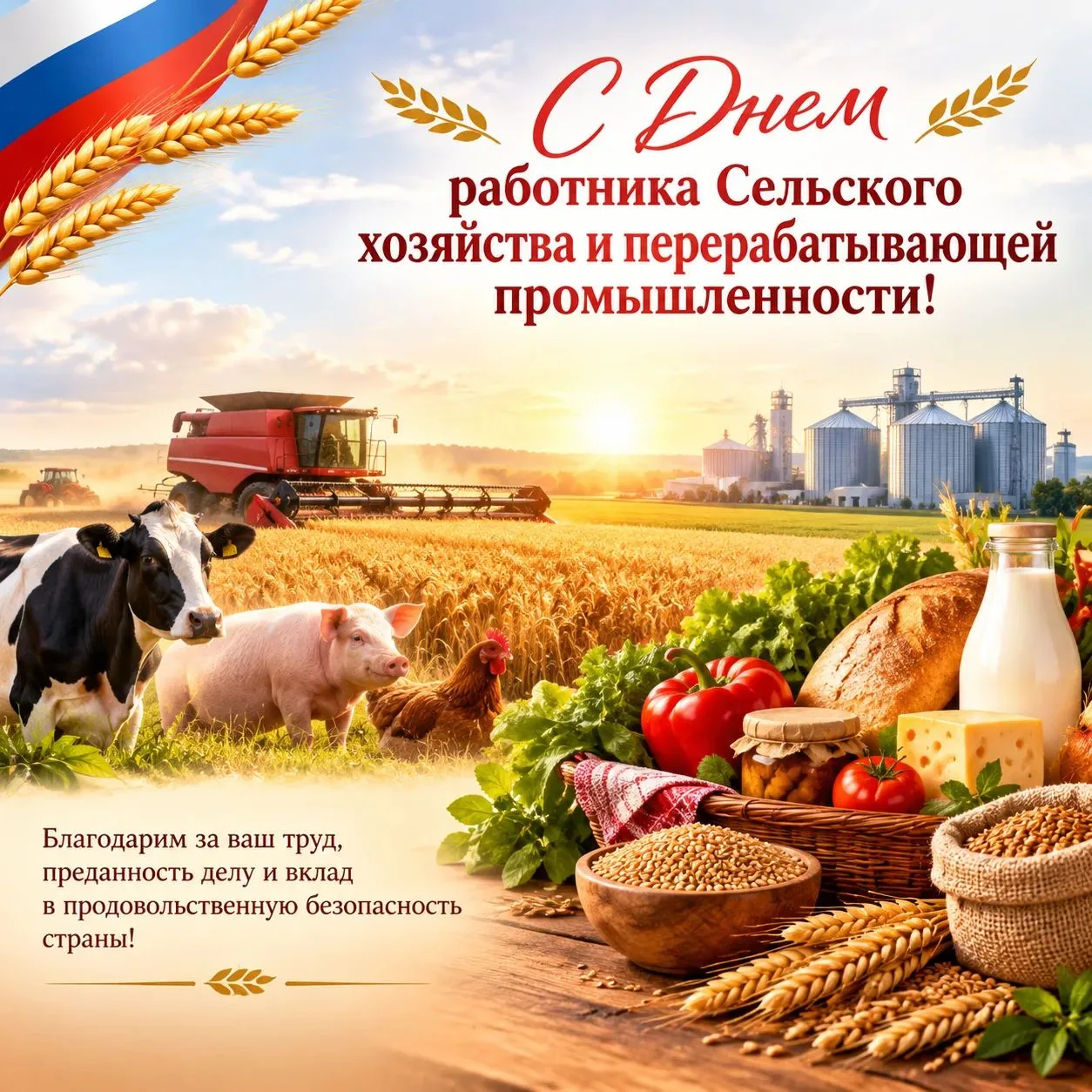 Уважаемые работники сельского хозяйства, ветераны отрасли!