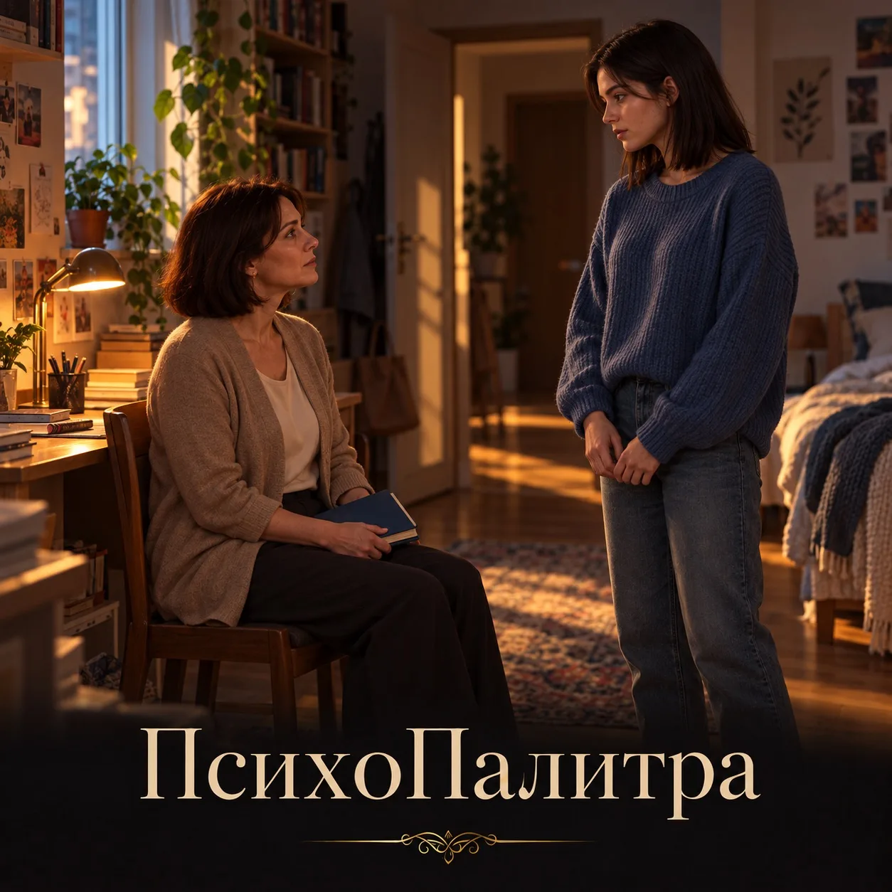 📘 В комнате дочери лежала тетрадь с надписью «Для мамы». Прочитав последнюю страницу, ...