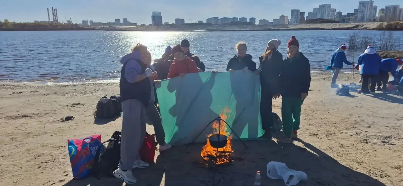 В солнечный осенний выходной состоялись городские соревнования по туризму, в рамках ком...