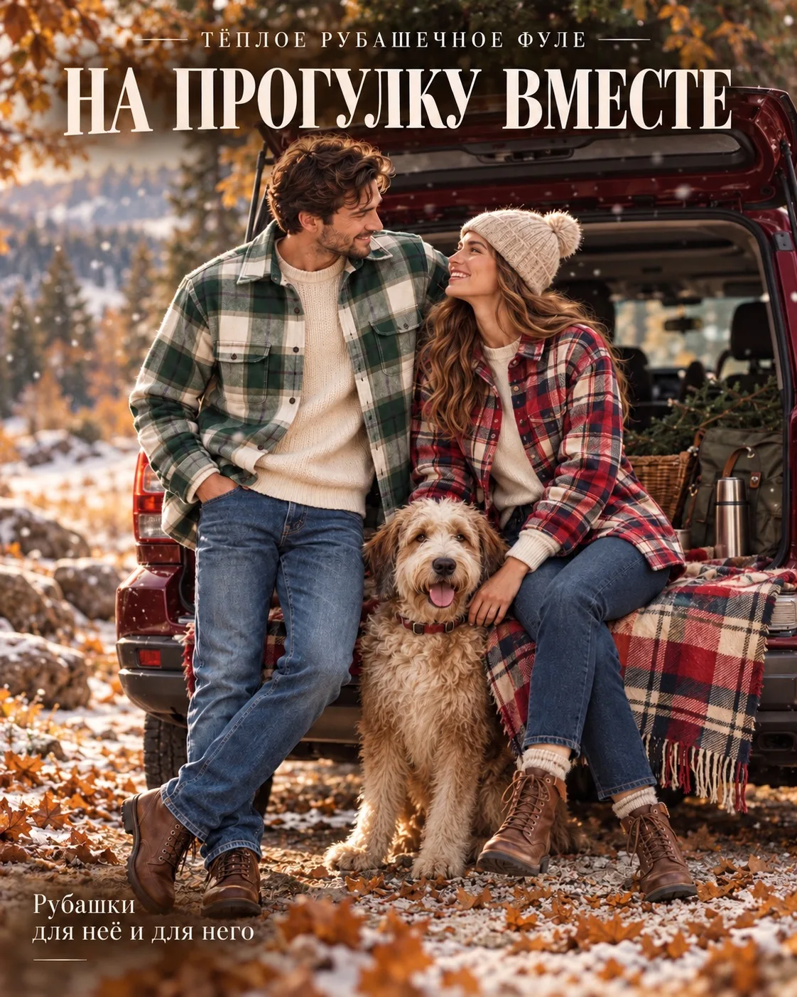 🍂✨ ТЁПЛОЕ РУБАШЕЧНОЕ ФУЛЕ — СТИЛЬНАЯ КЛЕТКА ДЛЯ УЮТНЫХ ОБРАЗОВ! ✨🍂