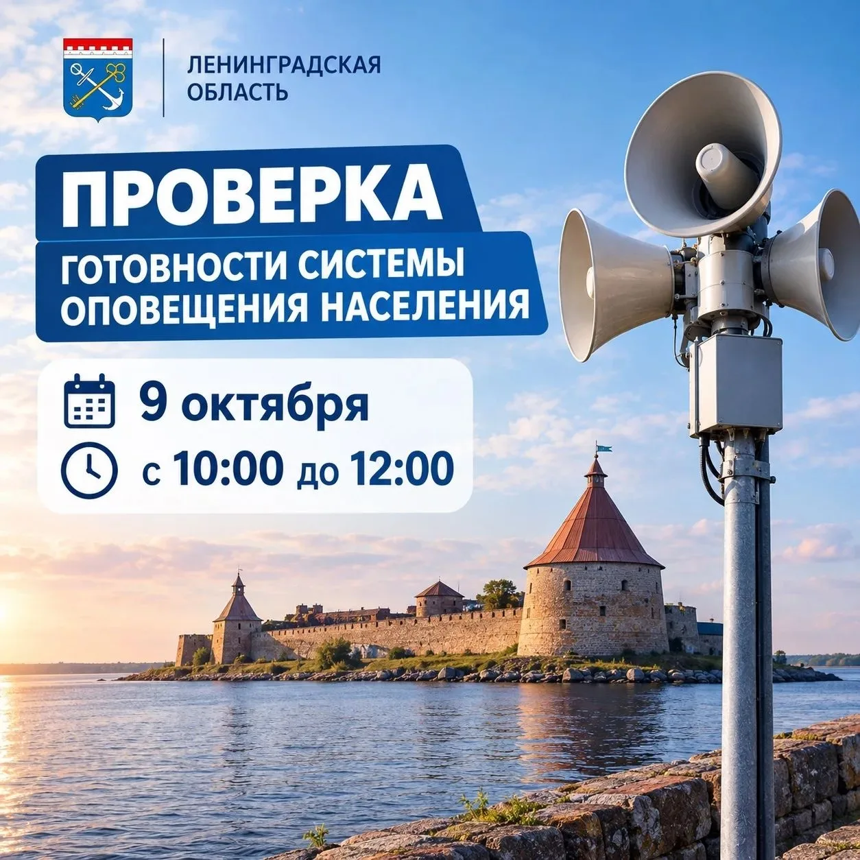 Уважаемые жители и гости Ленинградской области❗️