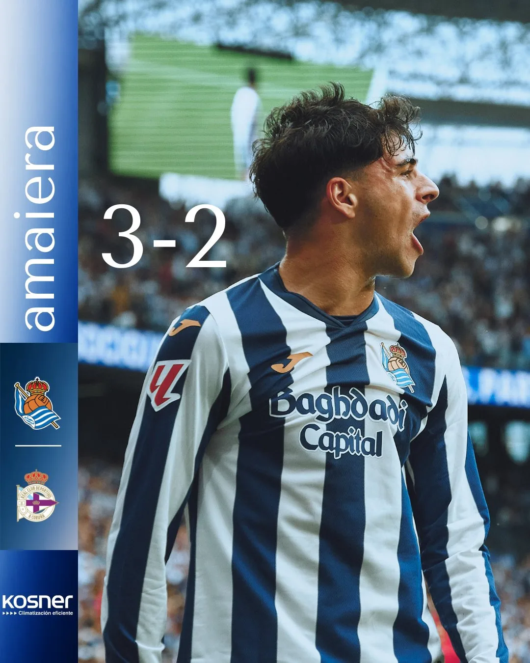 🏁 «Реал Сосьедад» — «Депортиво» 3:2