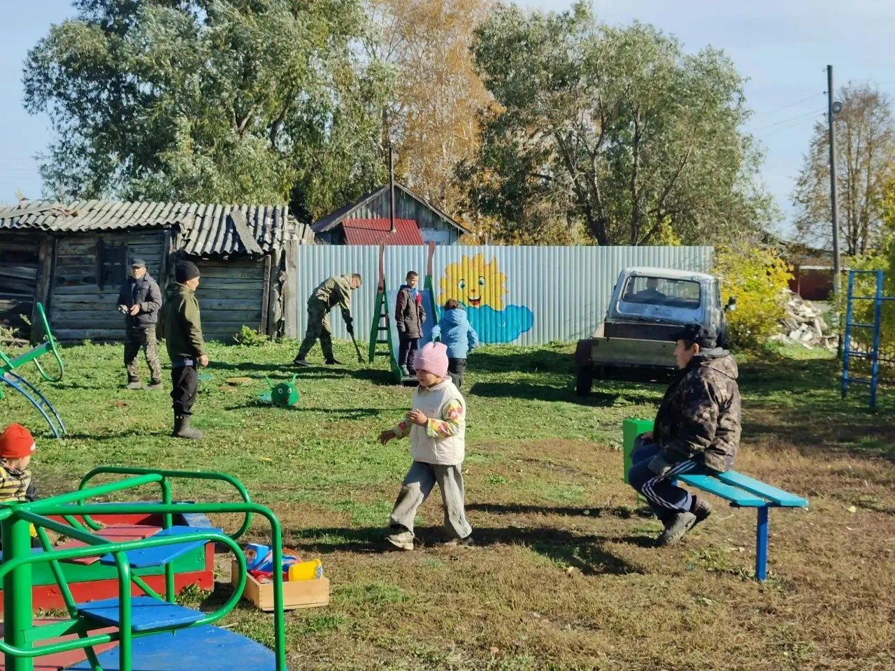 Клуб обновили всем миром