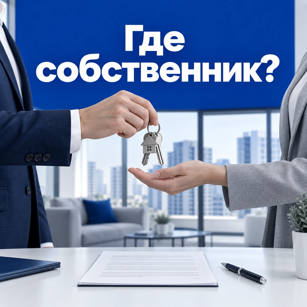 Иногда на показе собственника нет. Квартиру показывает родственник или другой представи...