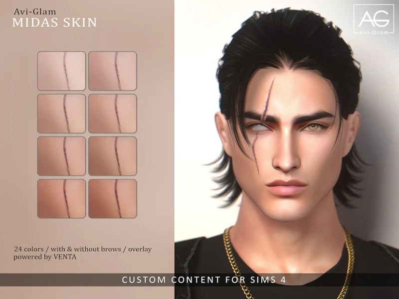 🌸 Скин Midas Skin and Overlay 🌸