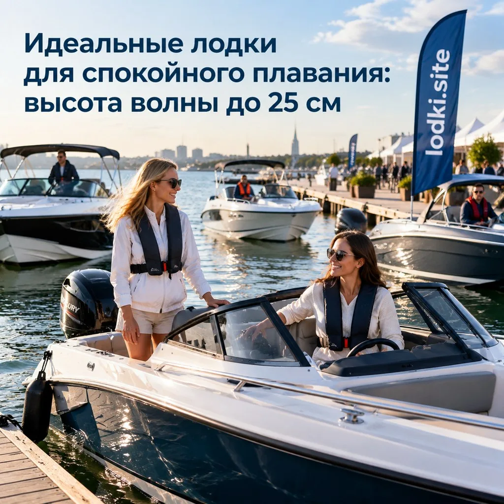 Выбираете лодку для спокойных водоемов? Здесь собраны модели, рассчитанные на высоту во...