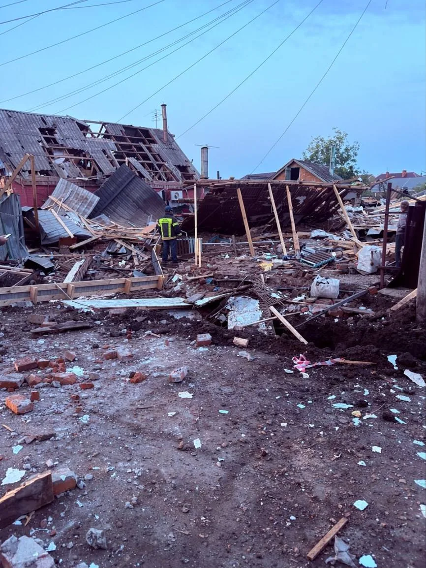 В Яблоновском рванул газовый баллон в частном доме.