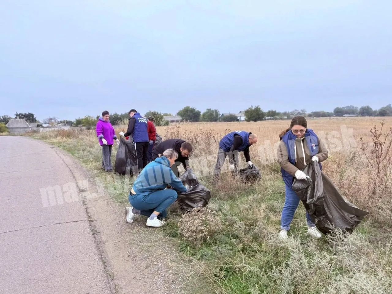 В Донецке прошёл общегородской субботник