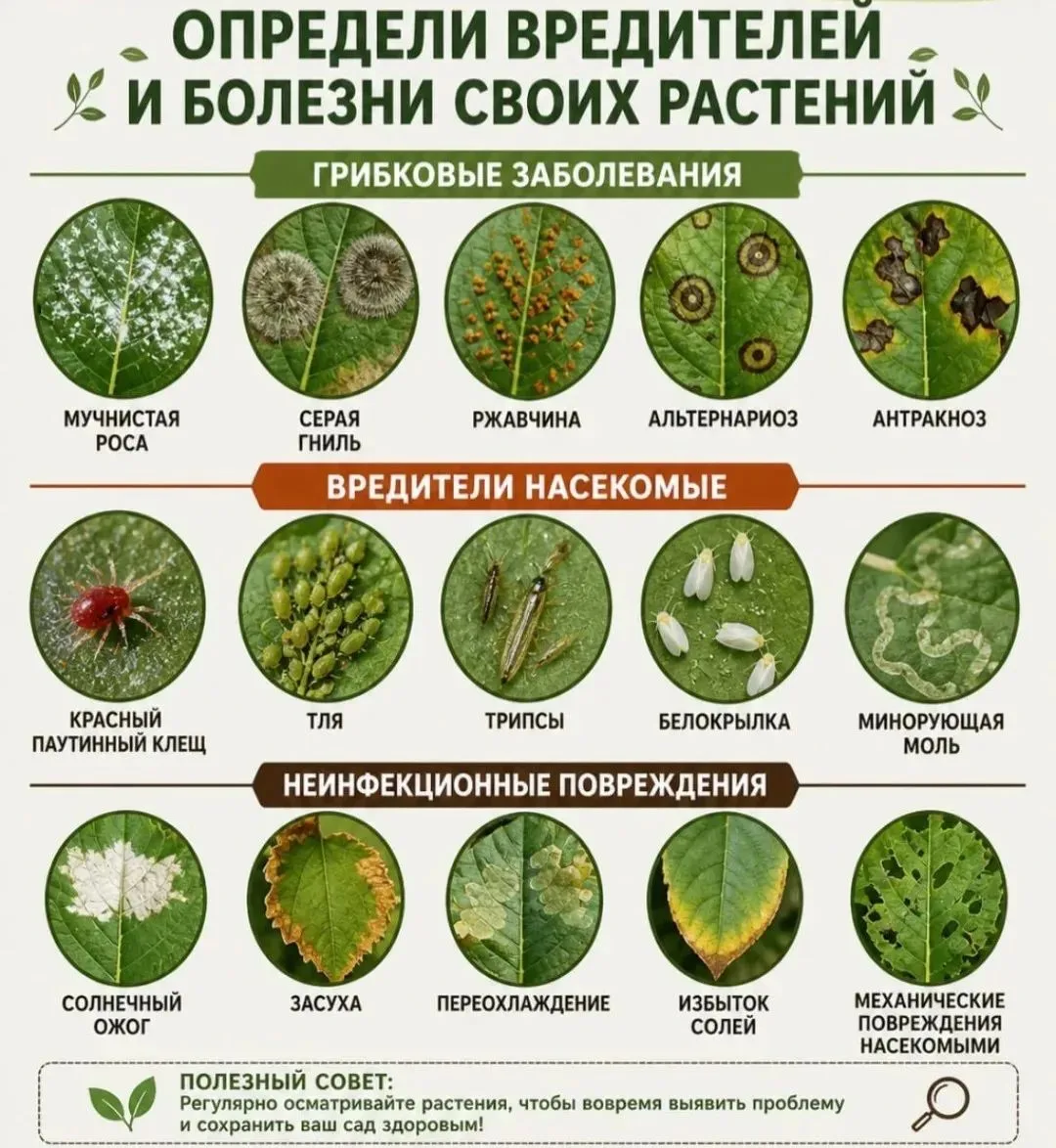 🌿 Как понять, что с растением что-то не так?