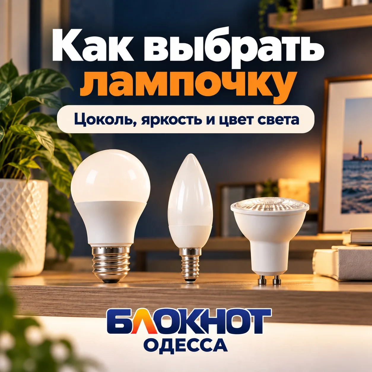 Как выбрать лампочку для дома 💡