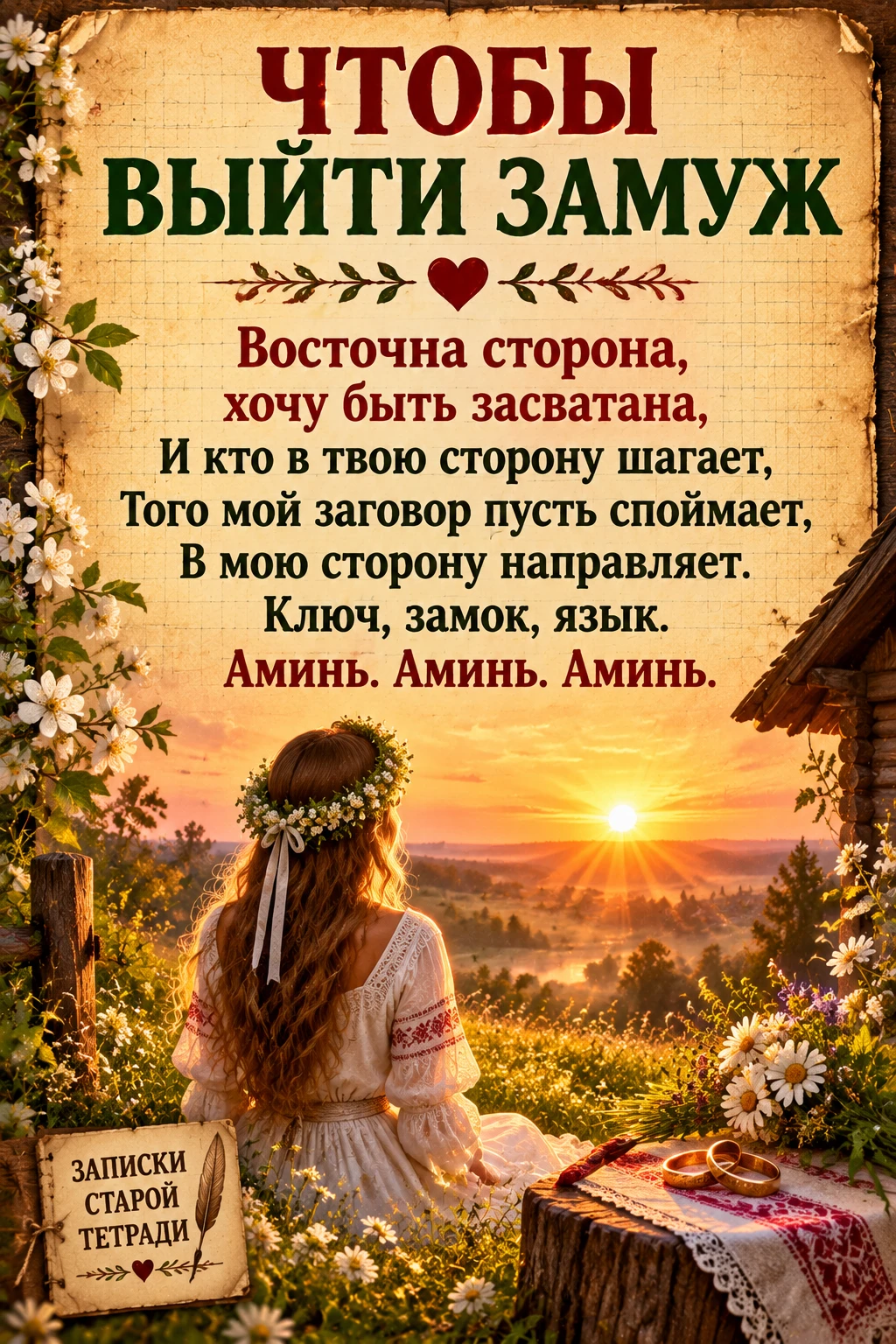 ЧТОБЫ ВЫЙТИ ЗАМУЖ