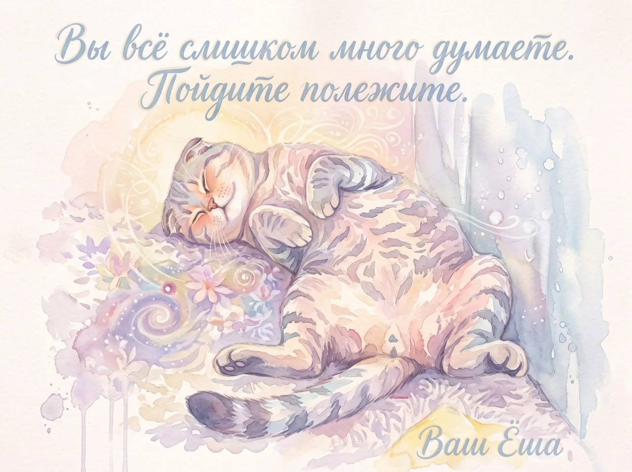 Немного котовьей мудрости 🤭