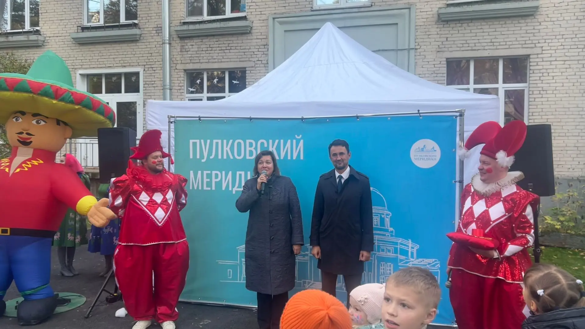В Московском районе открылась обновлённая детская площадка