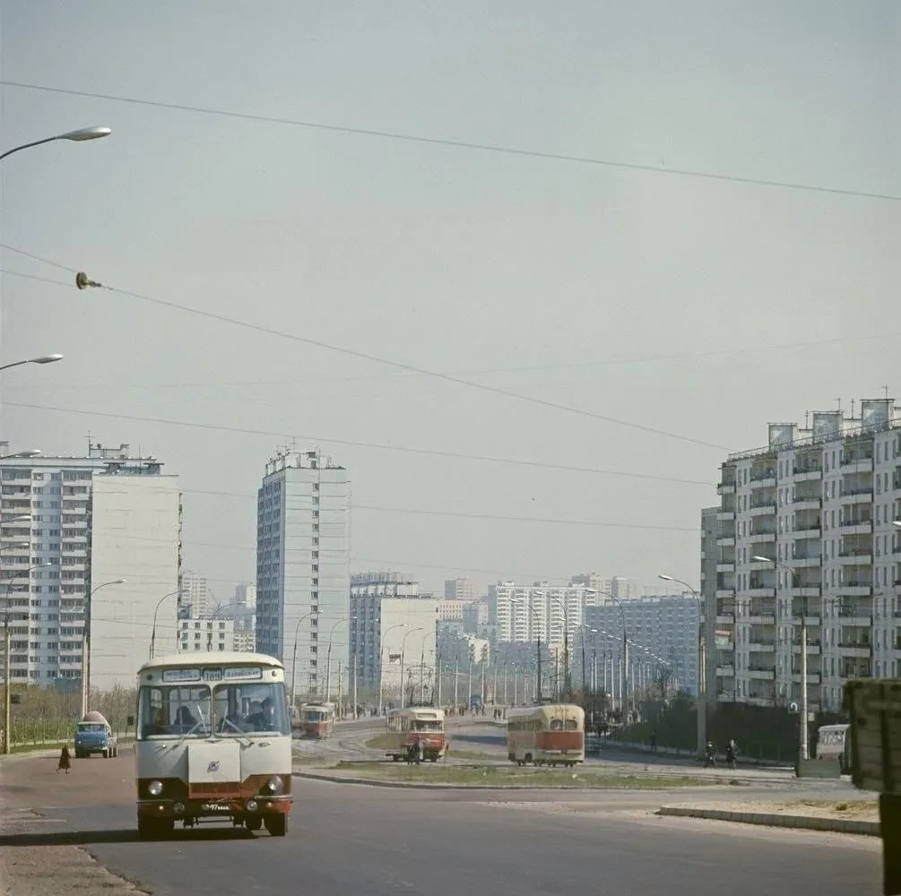 Район Чертаново, Москва, СССР, 1974 год