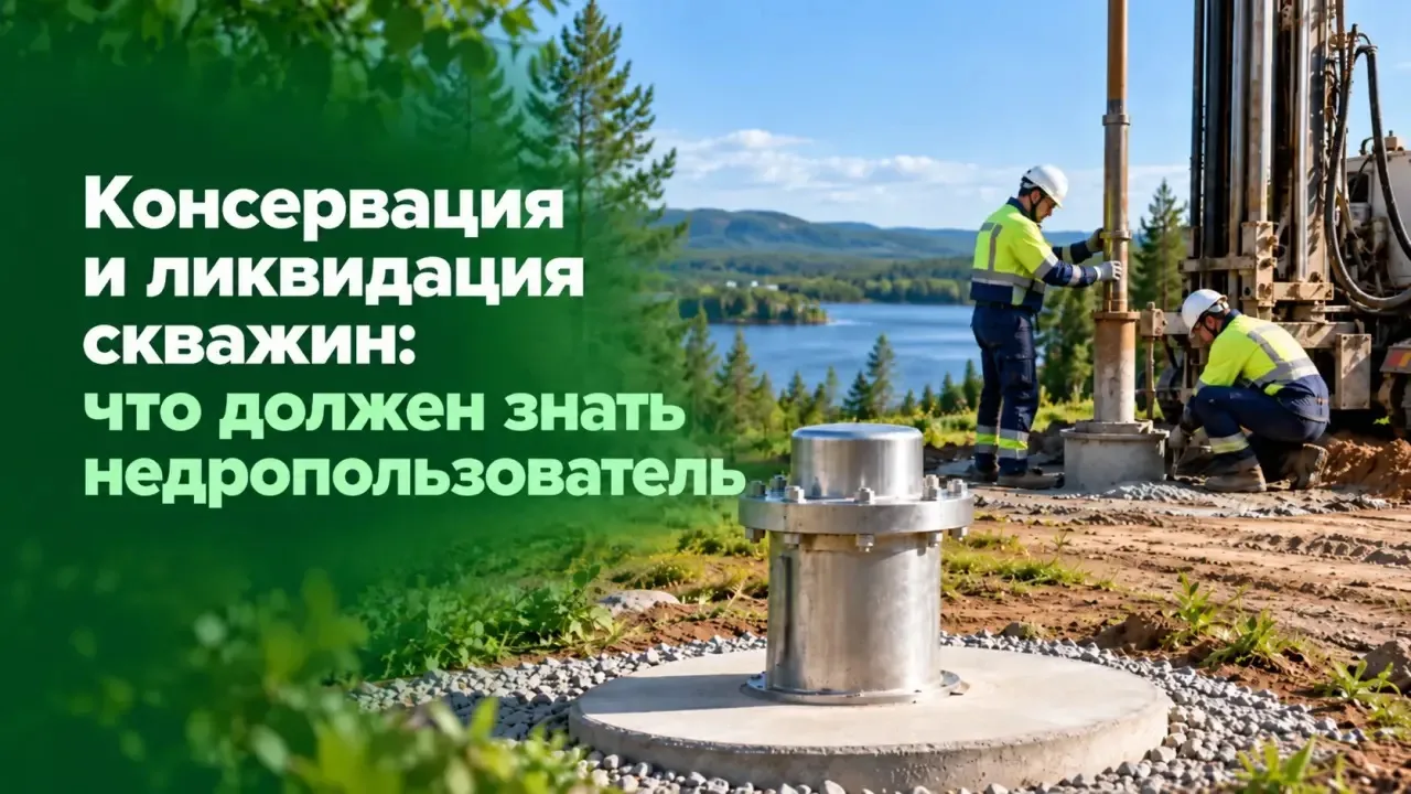 💧Неиспользуемая водозаборная скважина: что обязан сделать недропользователь