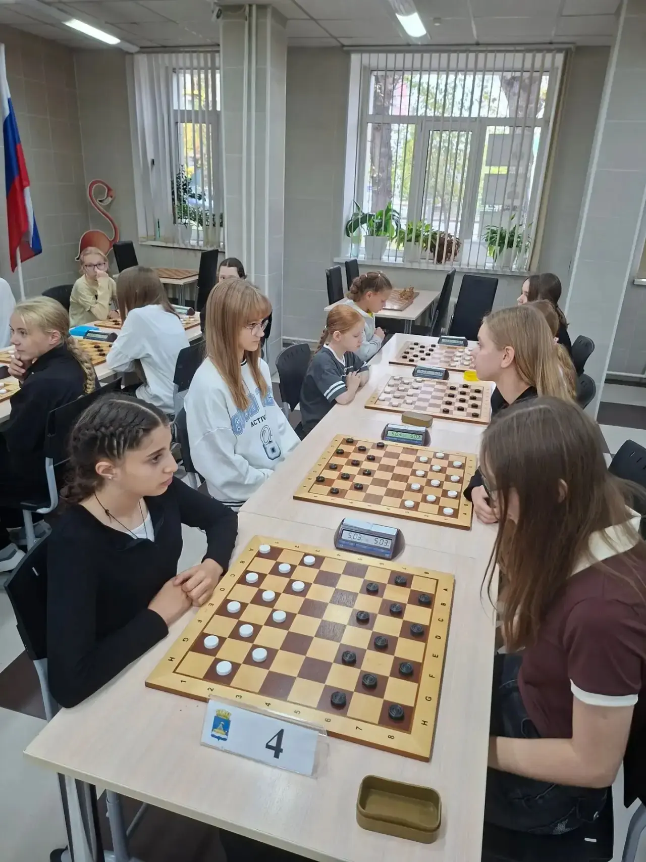 🏆 Городская спартакиада школьников по шашкам — наши ребята в деле! 💪