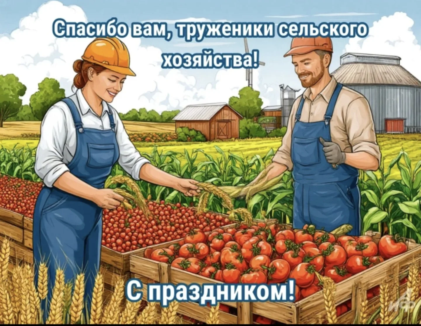 🎉 С Днём работника сельского хозяйства!