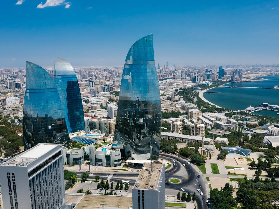 🌎 Flame Towers, Баку, Азербайджан, 2013