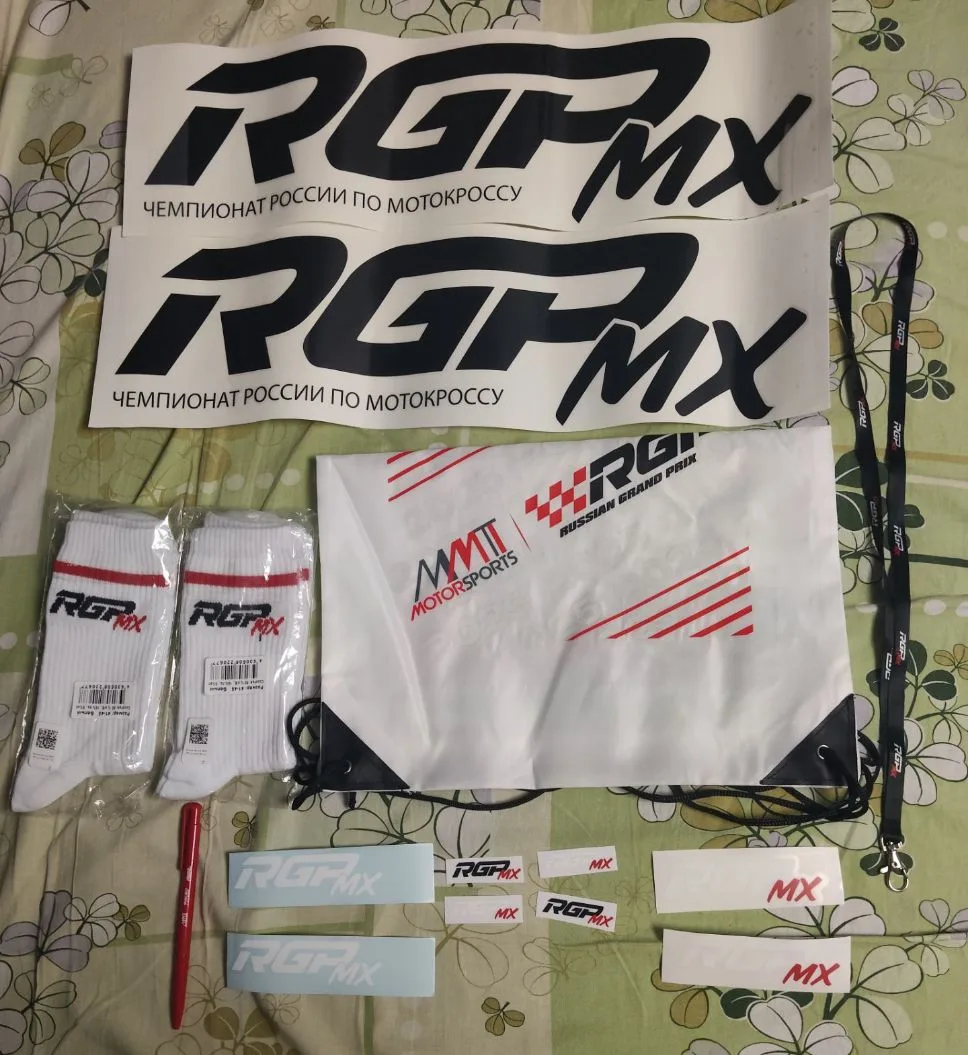 🤩 Я получил посылку от серии RGP MX по мотокроссу! 🏍️