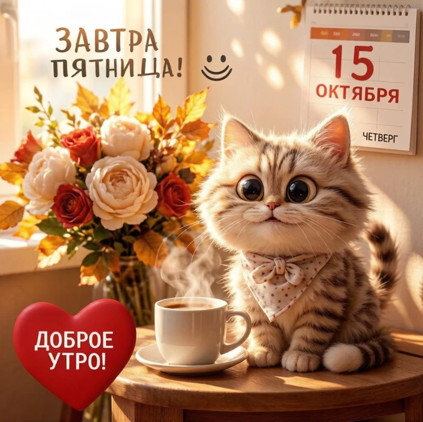Доброе утро! 🌸❤😊