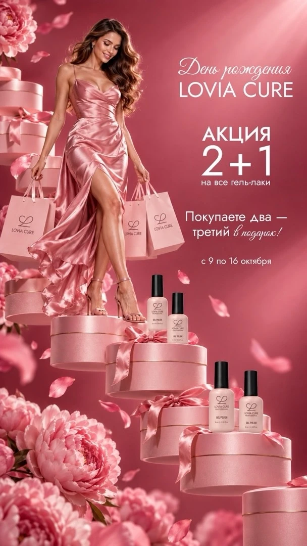 🎉 День рождения бренда Lovua Cure! 🎂