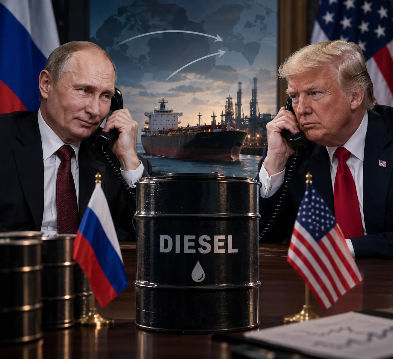 После разговора Путина и Трампа США могут получить российское топливо, а Россия — новые...