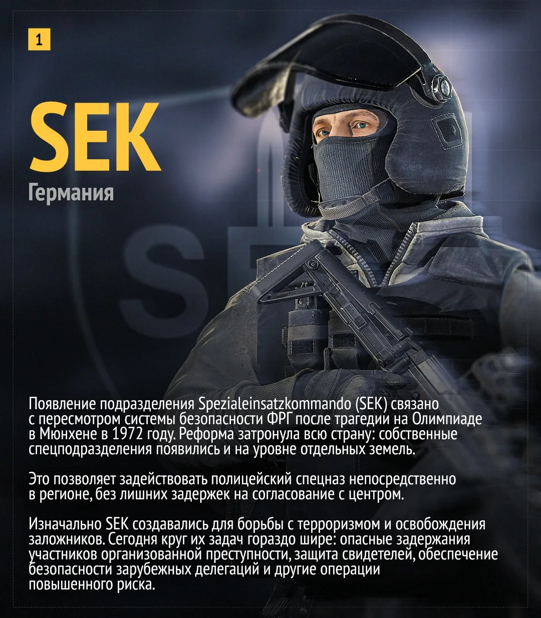 🇩🇪 Освобождение заложников, опасные задержания, контртеррористические операции — Spez...