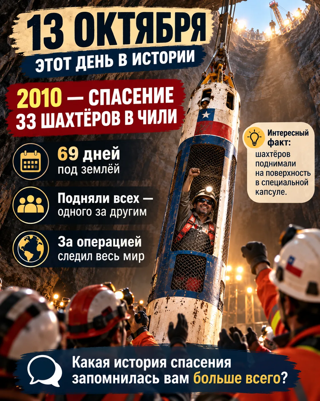 📜 13 ОКТЯБРЯ — ЭТОТ ДЕНЬ В ИСТОРИИ