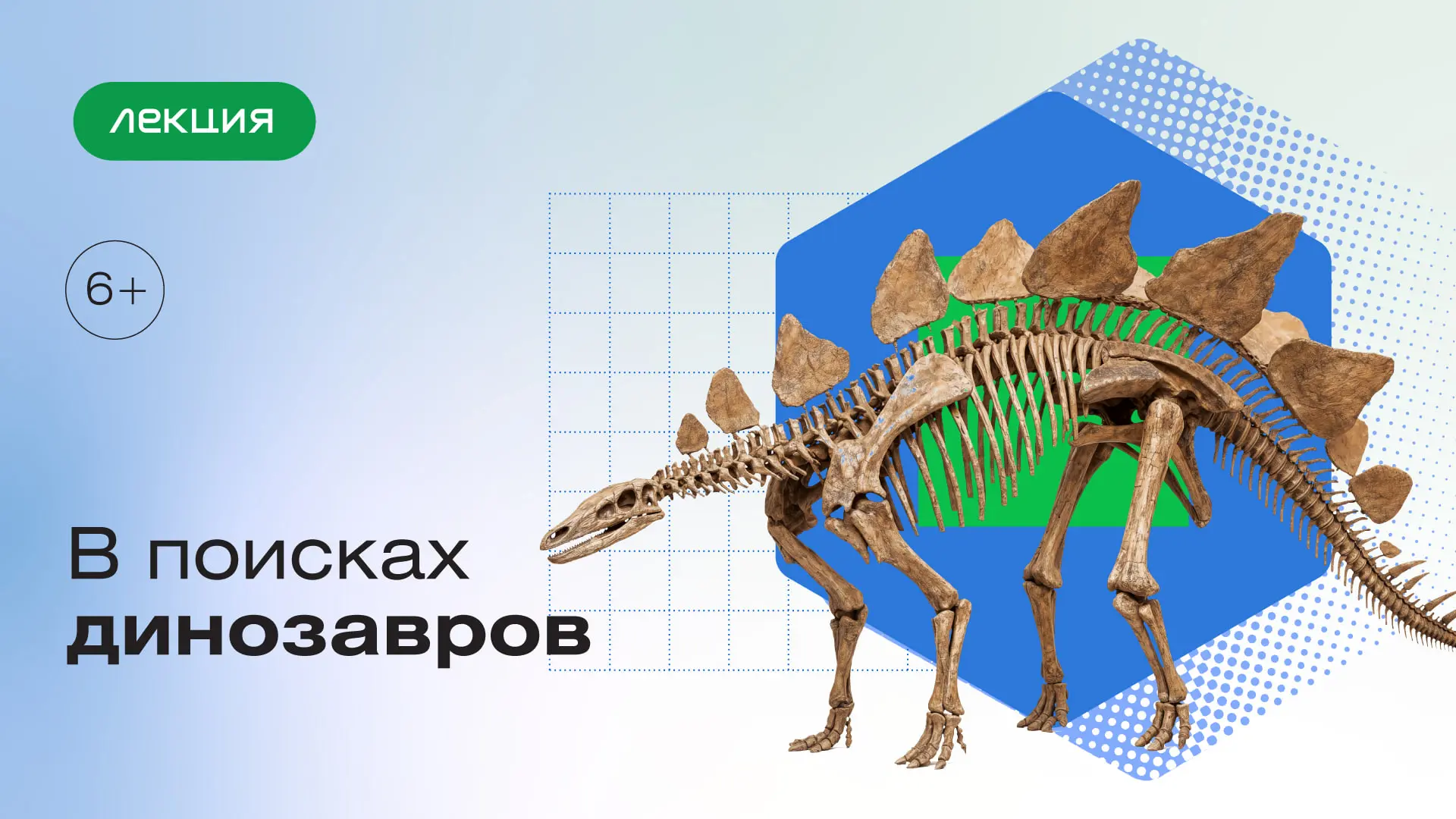Сегодня в 15:00 начнётся онлайн-лекция «В поисках динозавров»