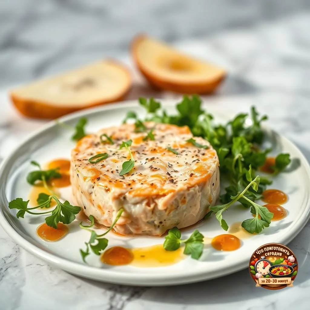 🍽️ Рыбный паштет с зеленью и хреном