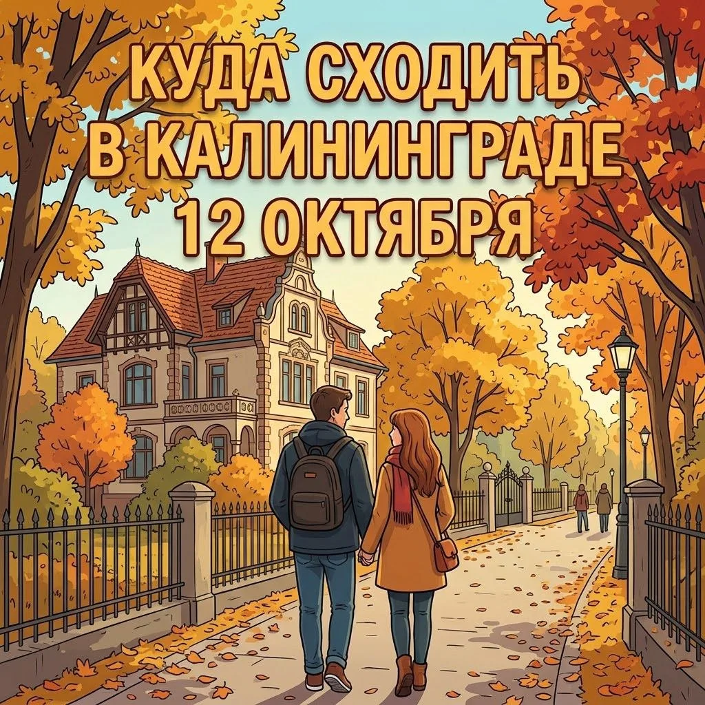 🏛 Куда сходить завтра в Калининграде и области: 12 октября 🍂