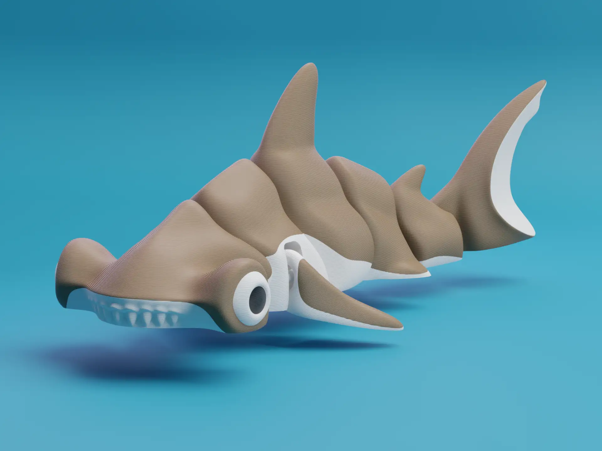 Крутой арт-шарк с подвижной челюстью 🦈🔥 — отличная игрушка или украшение рабочего сто...