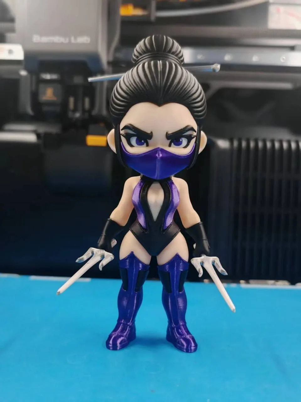 Сборная скульптура Milena из игры Mortal Kombat, не требующая AMS 🐲