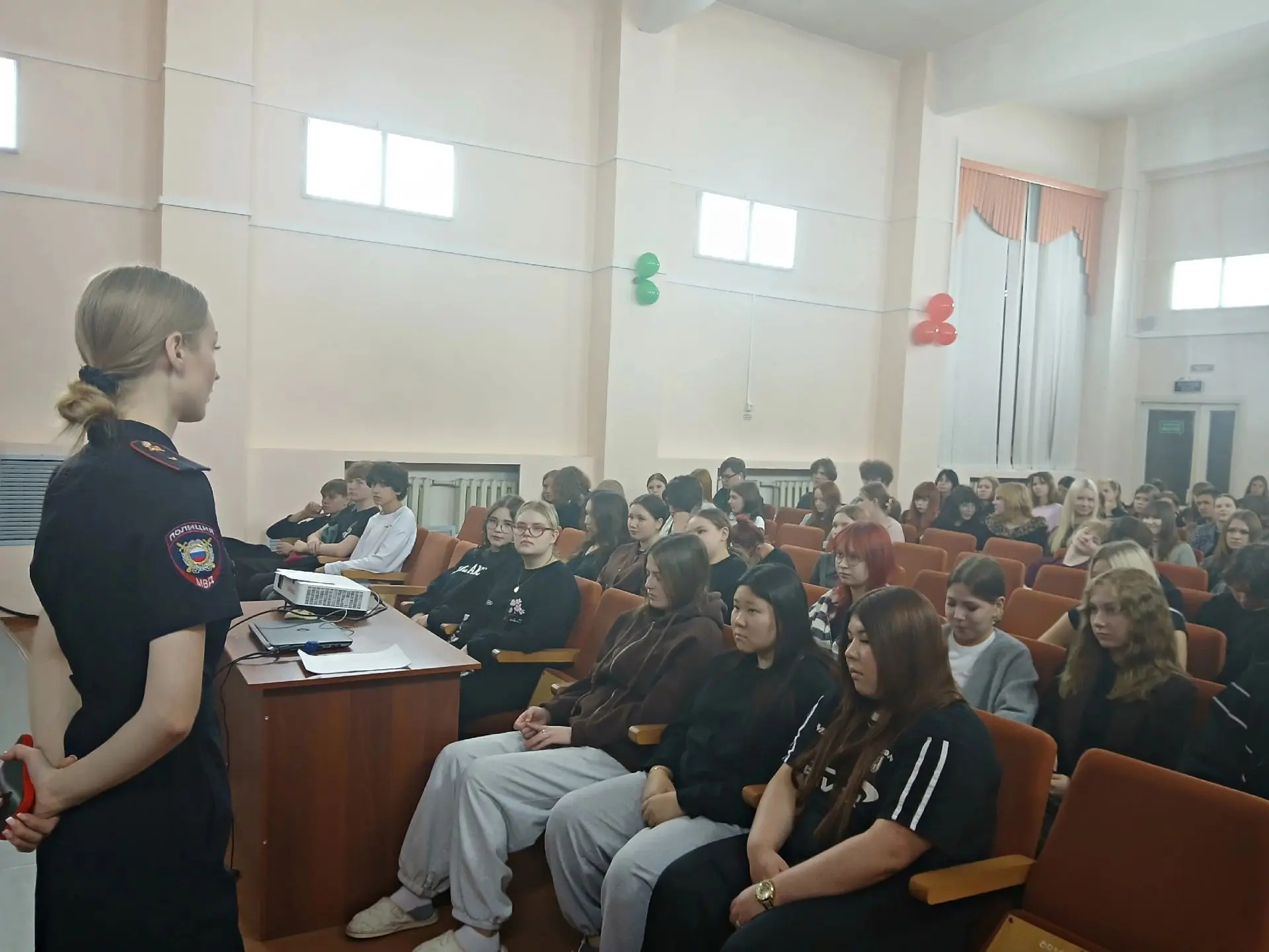 📢 Важная профилактическая беседа для студентов!