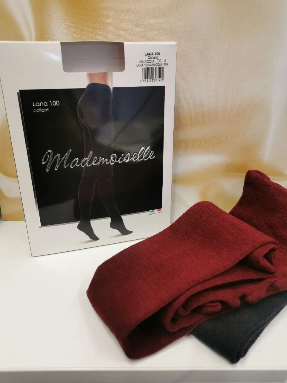 Тёплые женские колготки из шерсти 44% , 100 ден. Мягкие, матовые, плотные. Однородные п...