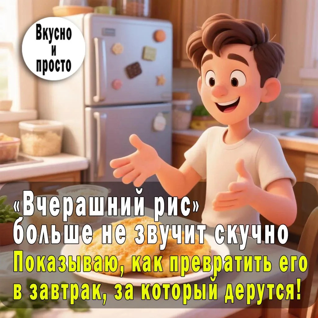 «Вчерашний рис» больше не звучит скучно.